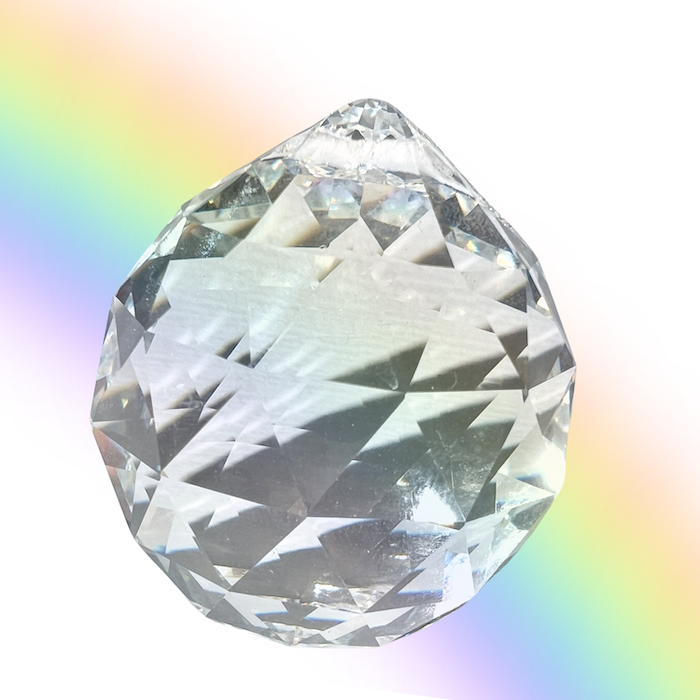 Feng Shui Crystal 4cm, Set of 3 pieces