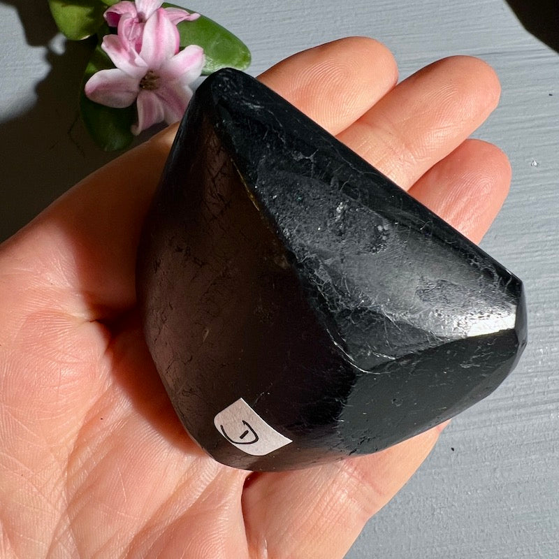 Schwarzer Turmalin - Polygon Variante D | Happy Minerals