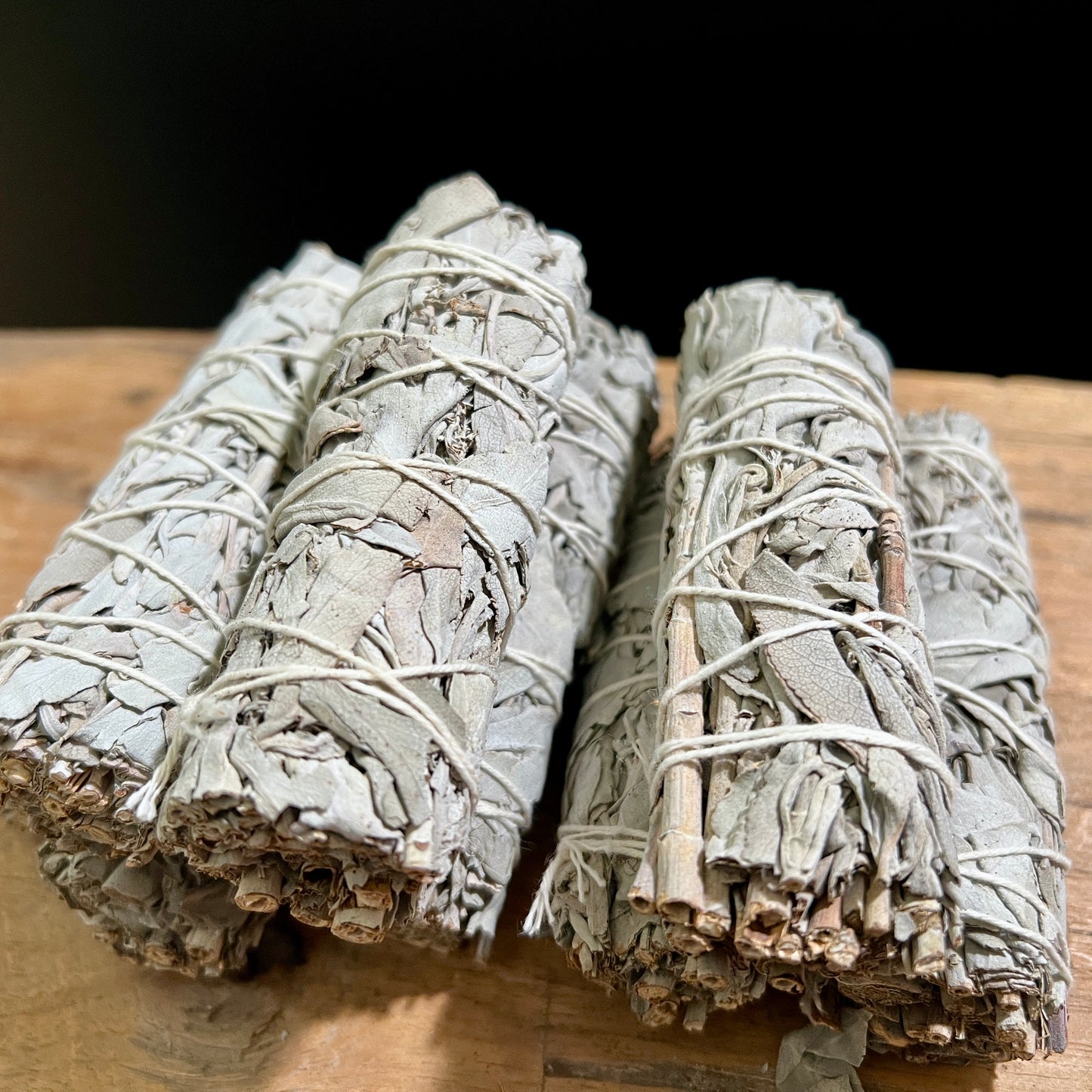 Weißer Salbei Smudge zur Reinigung von Kristallen| White Sage | Happy Minerals
