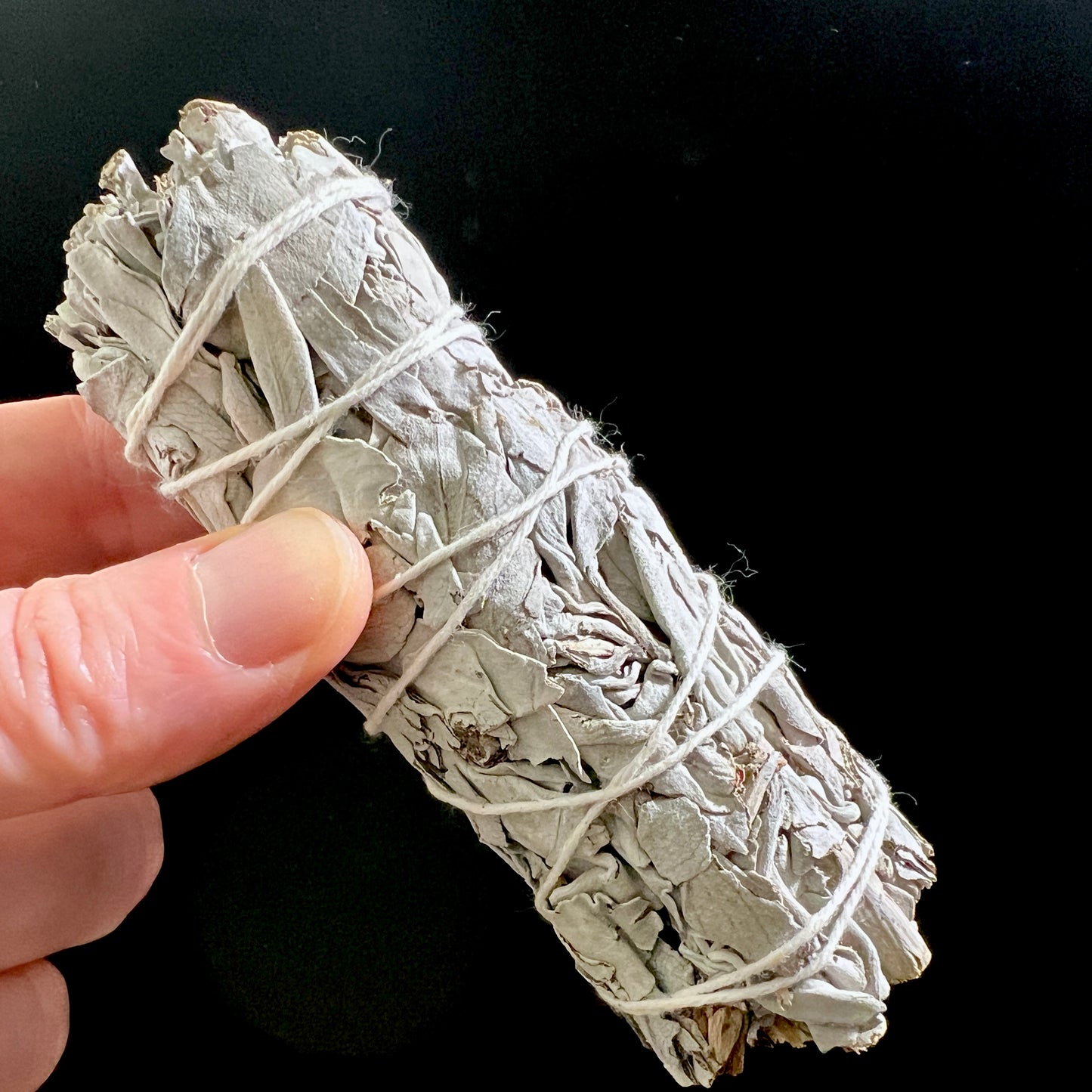 Weißer Salbei Smudge zur Reinigung von Kristallen und Haus | White Sage | Happy Minerals