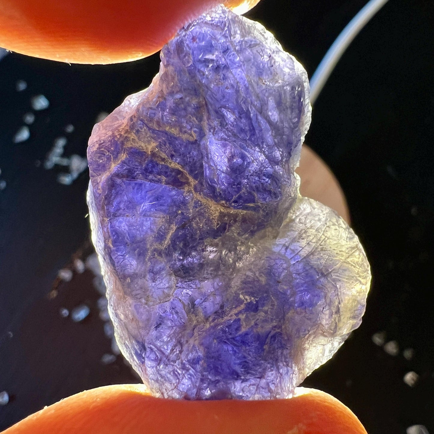 Wikingerstein - Iolith 33mm | Wassersaphir | roher Cordierit | Happy Minerals