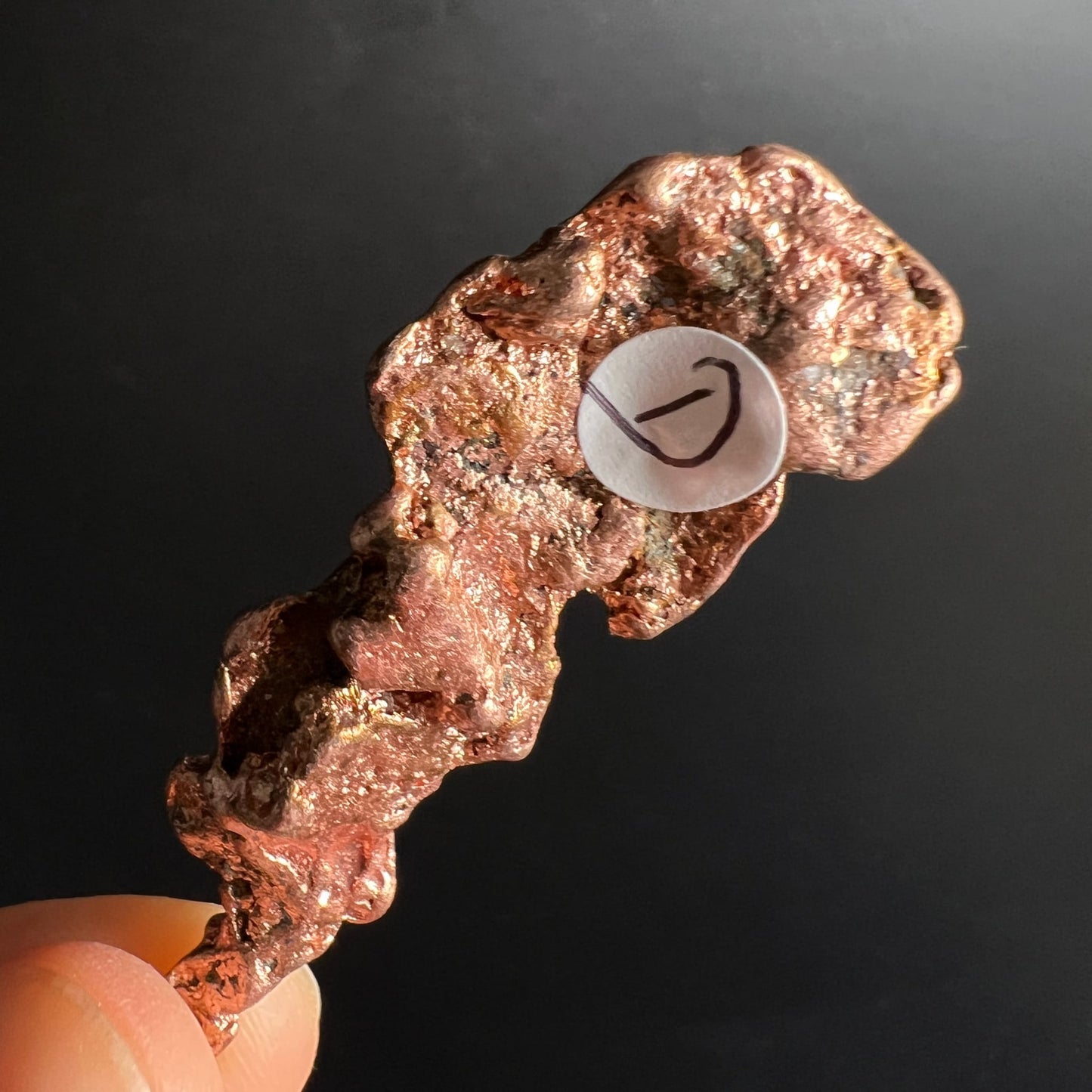 Kupfer, gediegenes Kupfer, Natives Kupfer, Kupfer-Nugget | Ansicht 13 | Happy Minerals