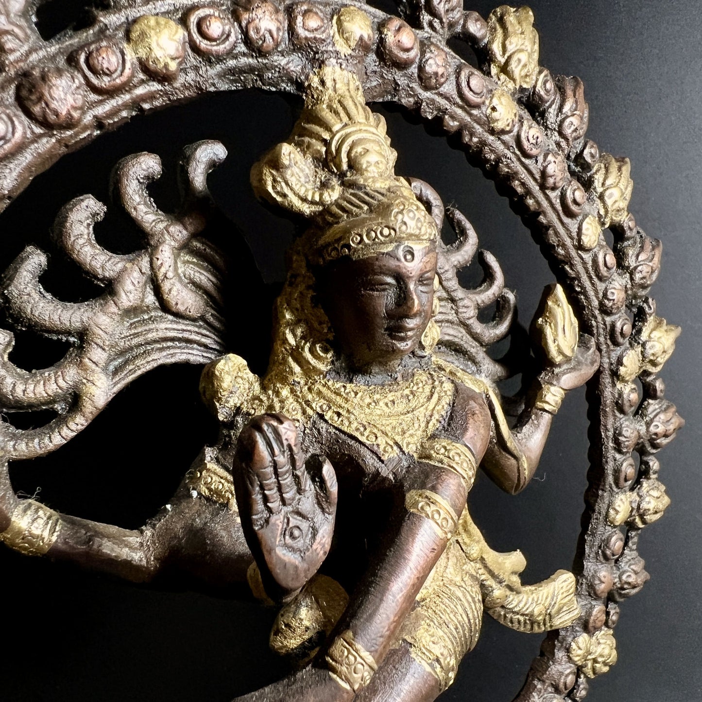 Detailaufnahme Shiva Nataraja | Happy Minerals