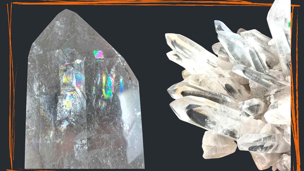 Bergkristall Sonderformen - Happy Minerals Blog