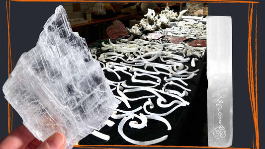 FAQ zu Selenit | Blogbeitrag | Happy Minerals
