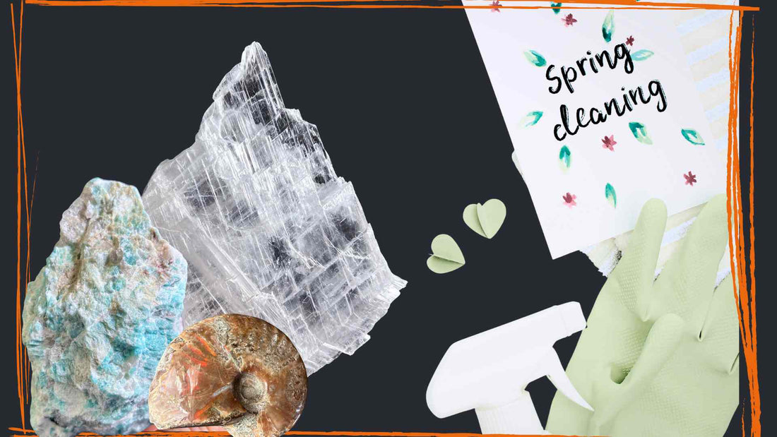 Energetischer Frühjahrsputz Anleitung: Kristalle richtig reinigen und für das Gartenjahr aktivieren | Happy Minerals