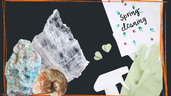 Energetischer Frühjahrsputz Anleitung: Kristalle richtig reinigen und für das Gartenjahr aktivieren | Happy Minerals