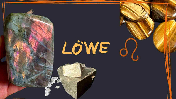 Sternzeichen Löwe  Blogbeitrag  von Happy Minerals