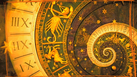 Spirale mit Sternzeichen für Blogbeitrag | Happy Minerals