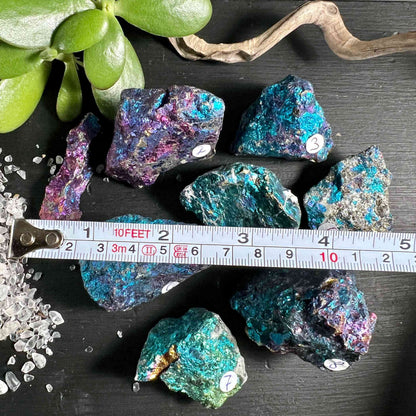 Rough Chalcopyrite Ore 50mm | Rainbow Shimmer for Transformation and Joie de Vivre
