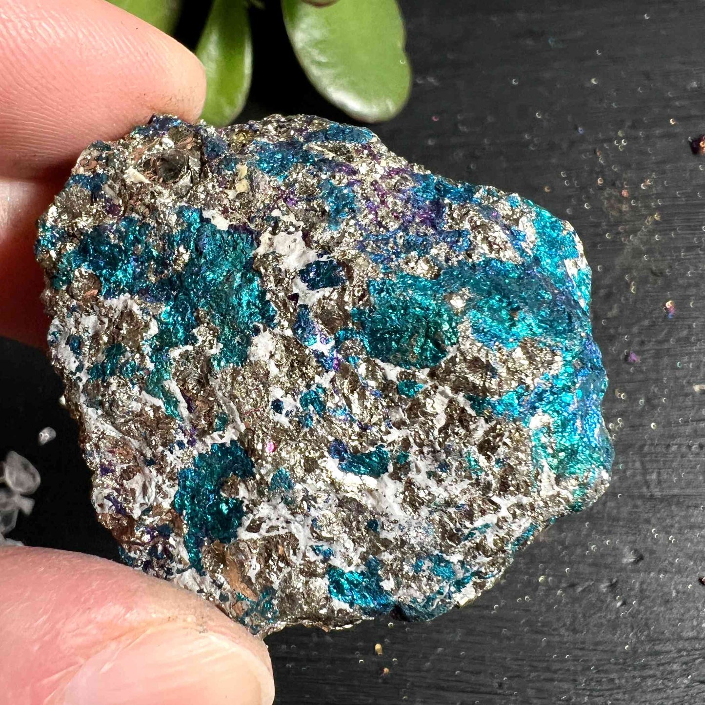 Rough Chalcopyrite Ore 50mm | Rainbow Shimmer for Transformation and Joie de Vivre