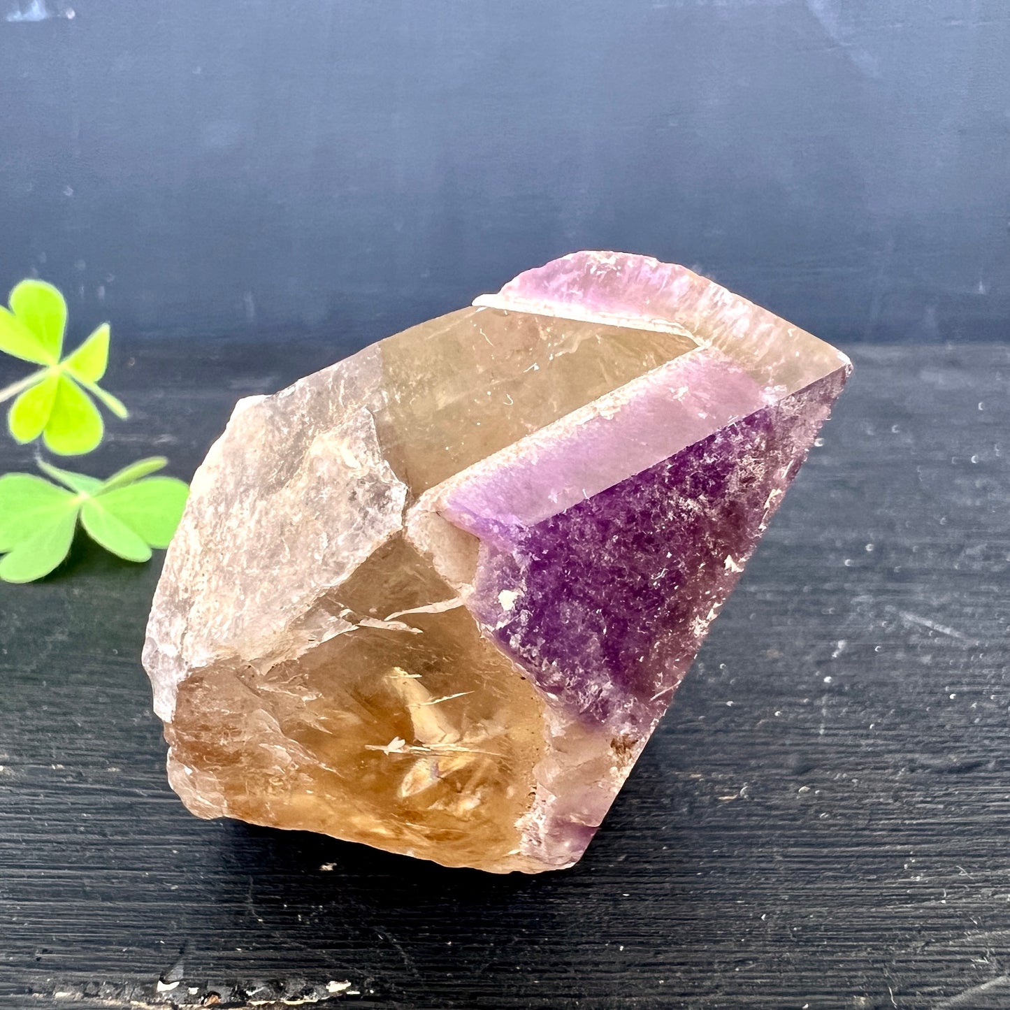 DreamCoat Amethyst-Citrin 68g |HappyMinerals