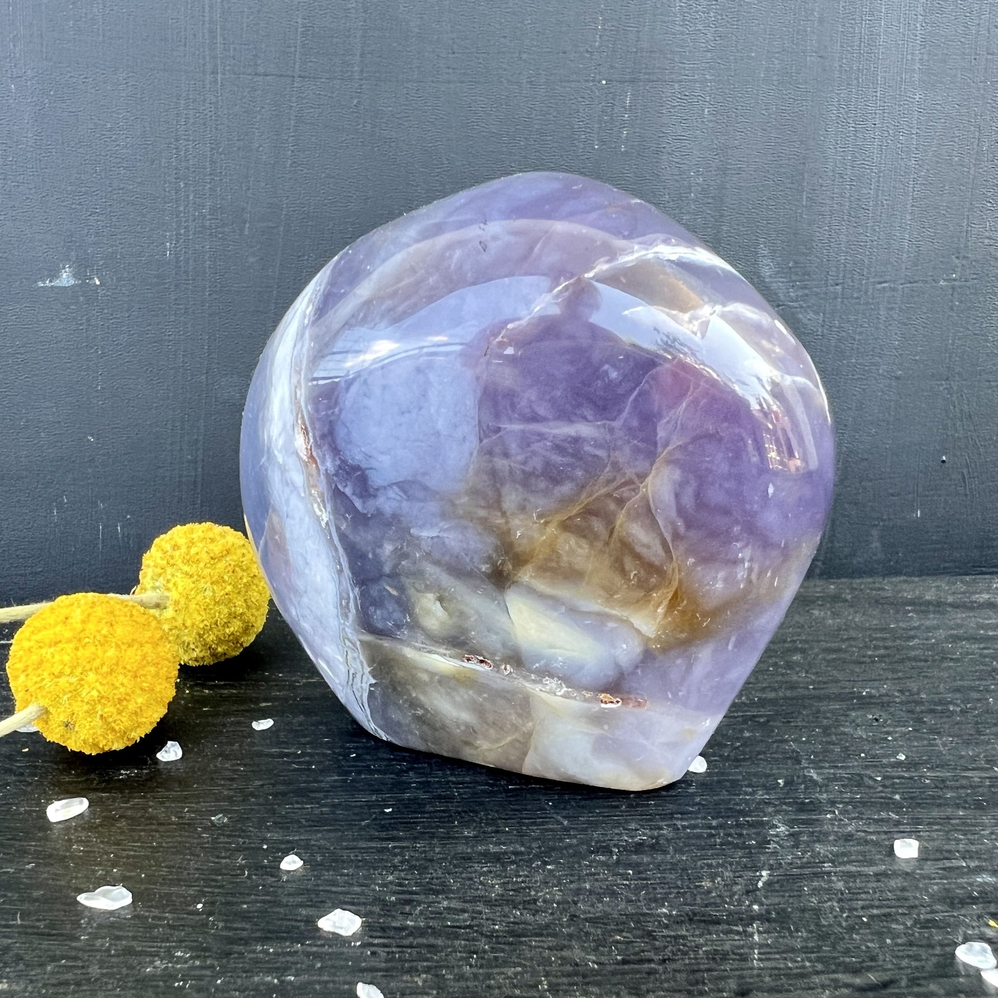 Lila Chalcedon Freeform | Happy Minerals