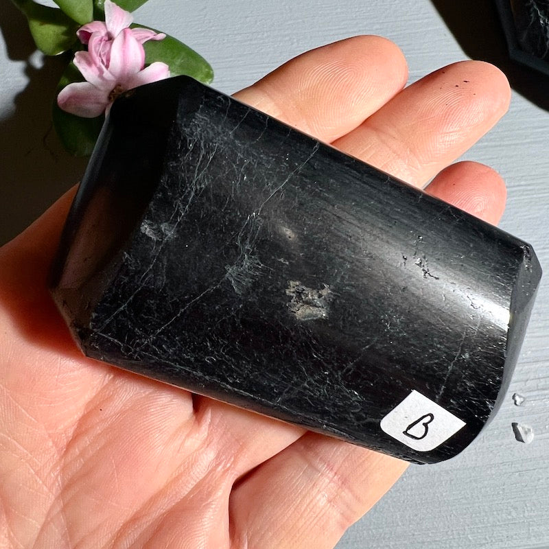 Schwarzer Turmalin - Polygon Variante B | Happy Minerals