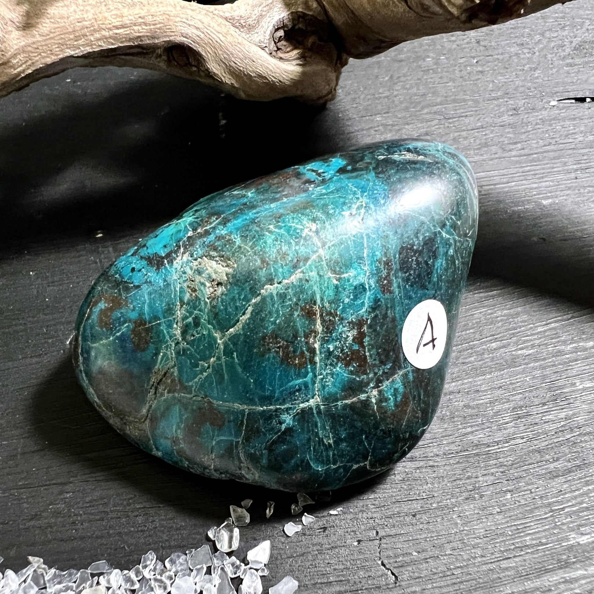 Shattuckit Handschmeichler aus Südafrika, "A" | Happy Minerals