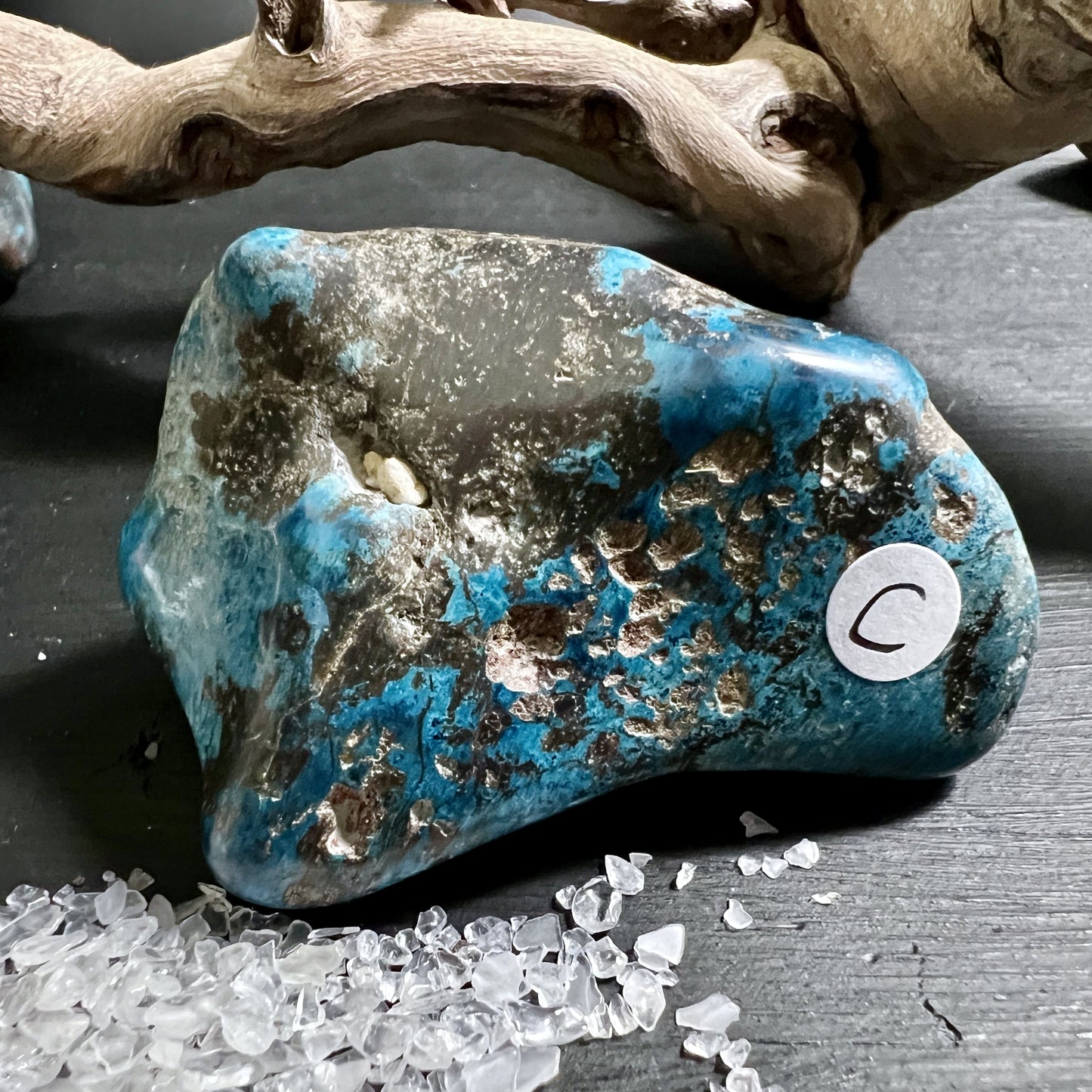 Shattuckit Handschmeichler aus Südafrika, "C" | Happy Minerals