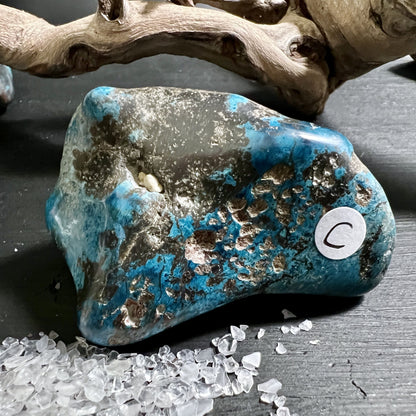 Shattuckit Handschmeichler aus Südafrika, "C" | Happy Minerals