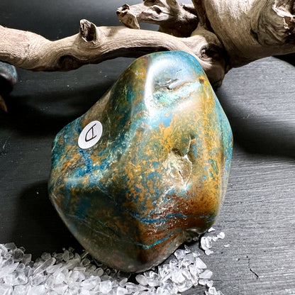 Shattuckit Handschmeichler aus Südafrika, "D" | Happy Minerals