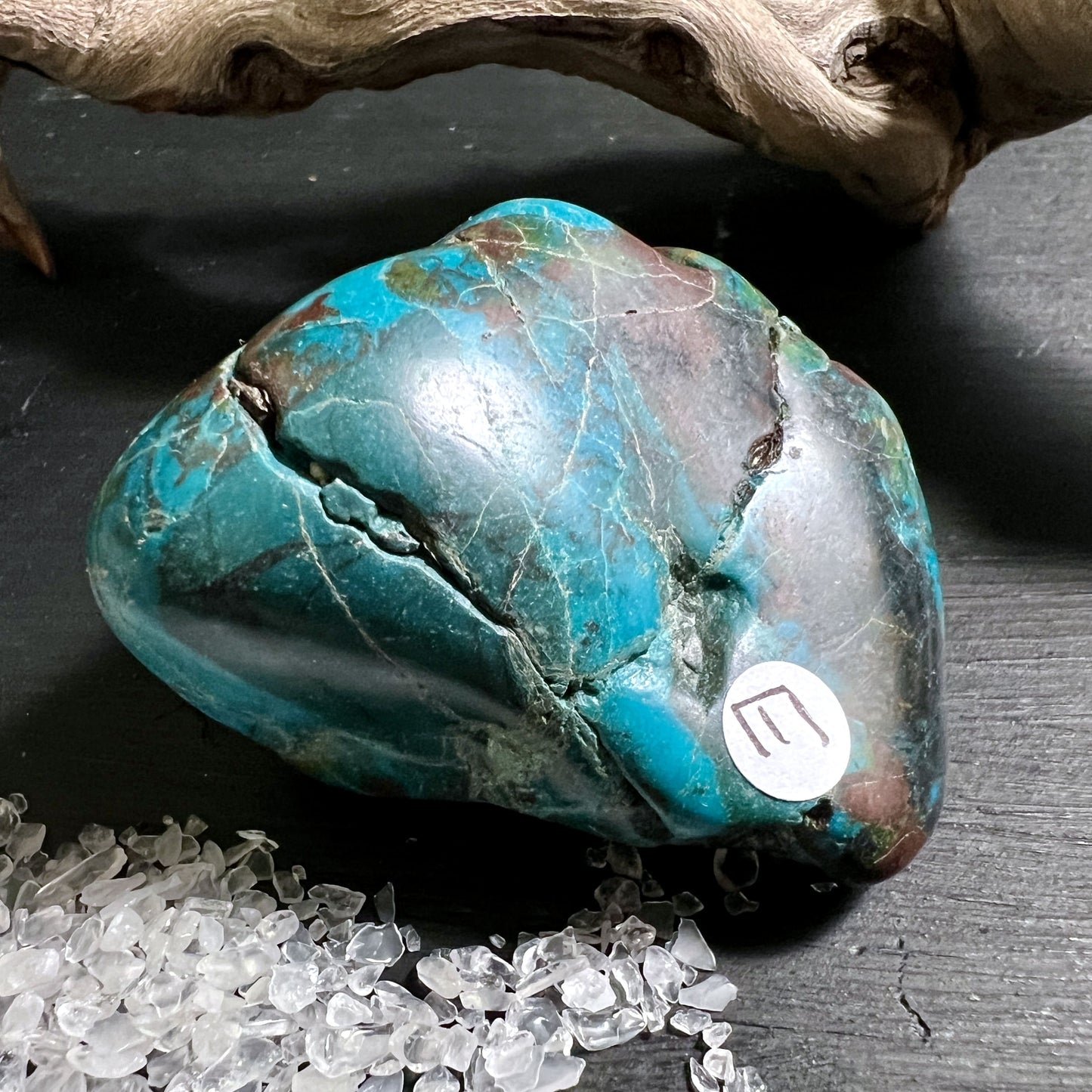 Shattuckit Handschmeichler aus Südafrika, "E" | Happy Minerals