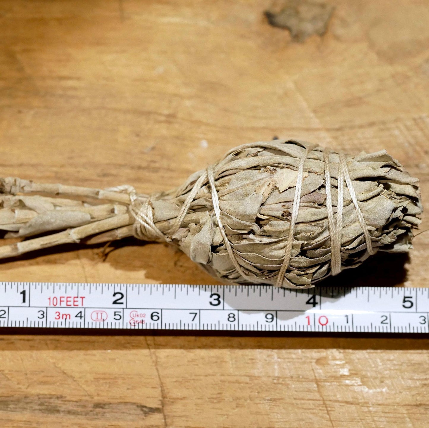 Weißer Salbei Bündel 10cm Salvia apiana | Weißer Salbei Räucherstick Smudge | kleines Räucherbündel für Kristall Reinigung