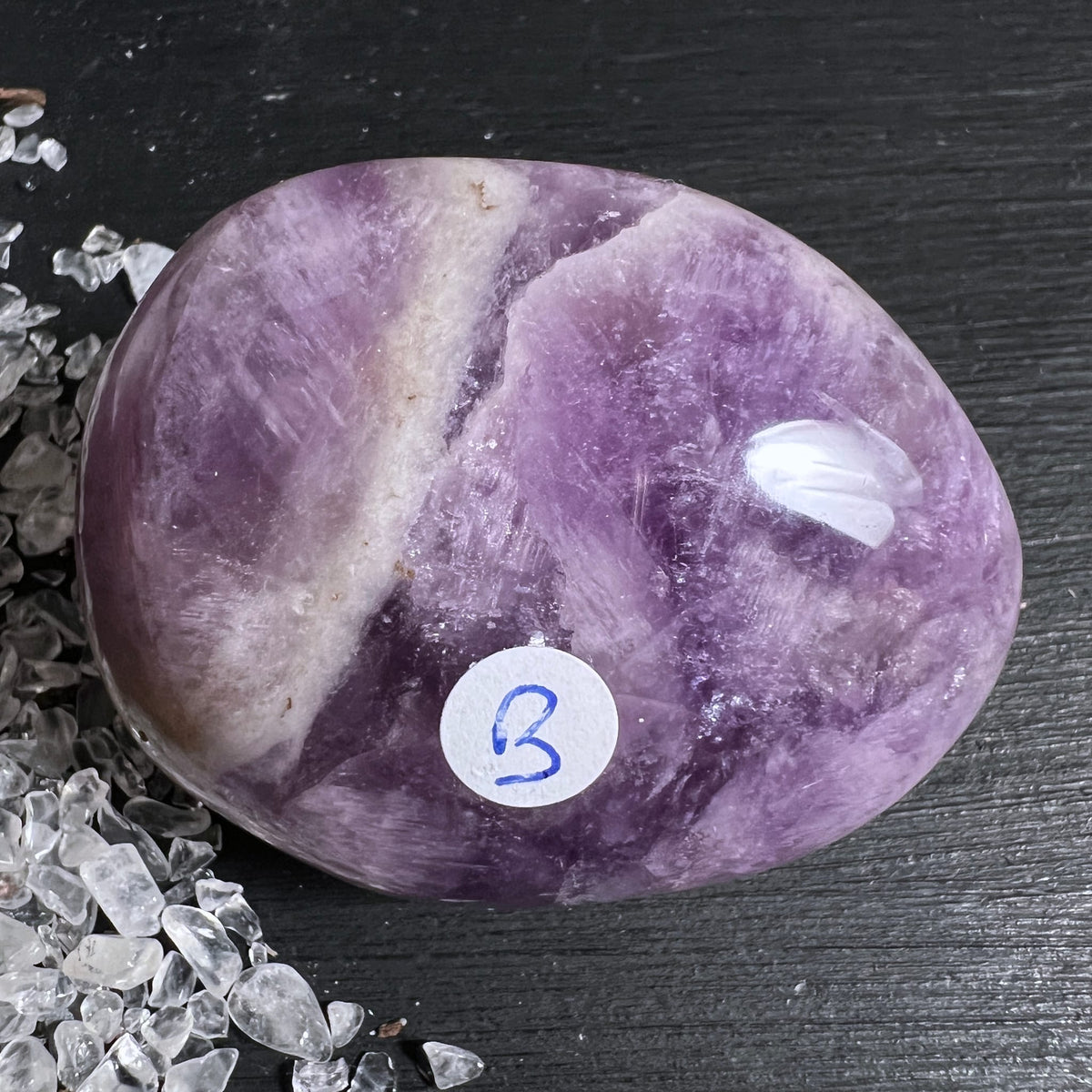 Amethyst/ dream amethyst aus Madagaskar | Ansicht 3 | Happy Minerals