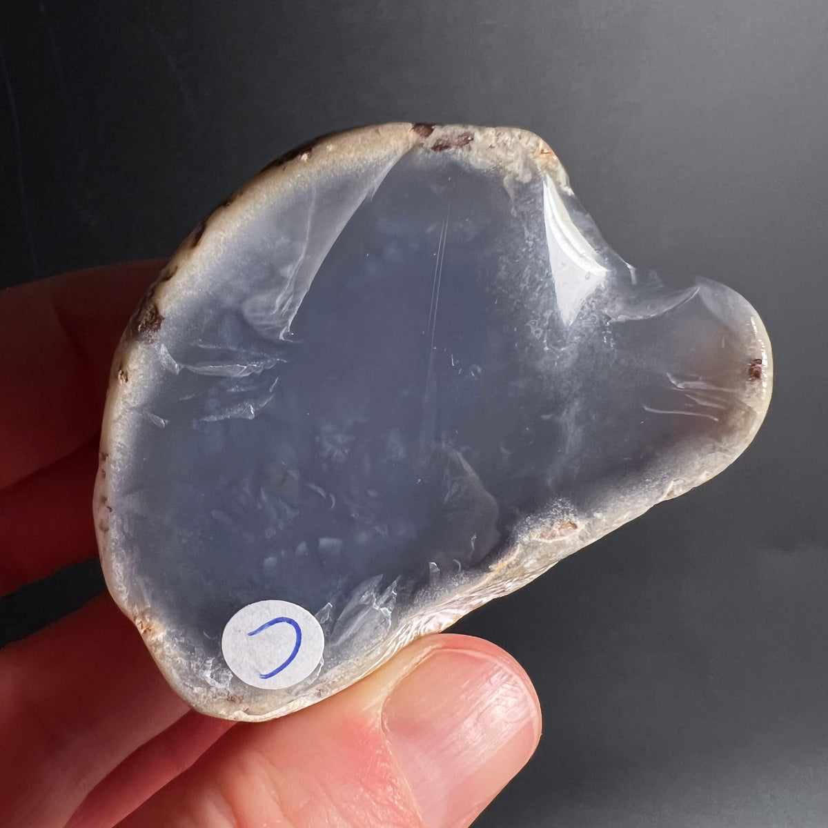 Blauer Chalcedon | Ansicht 11 | Happy Minerals
