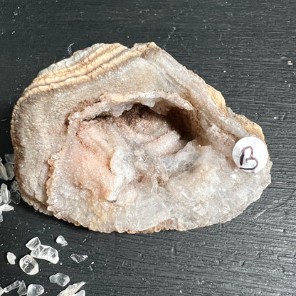 Chalcedon Rosette aus Brasilien, Rio Grande do Sul | Ansicht 3 | Happy Minerals