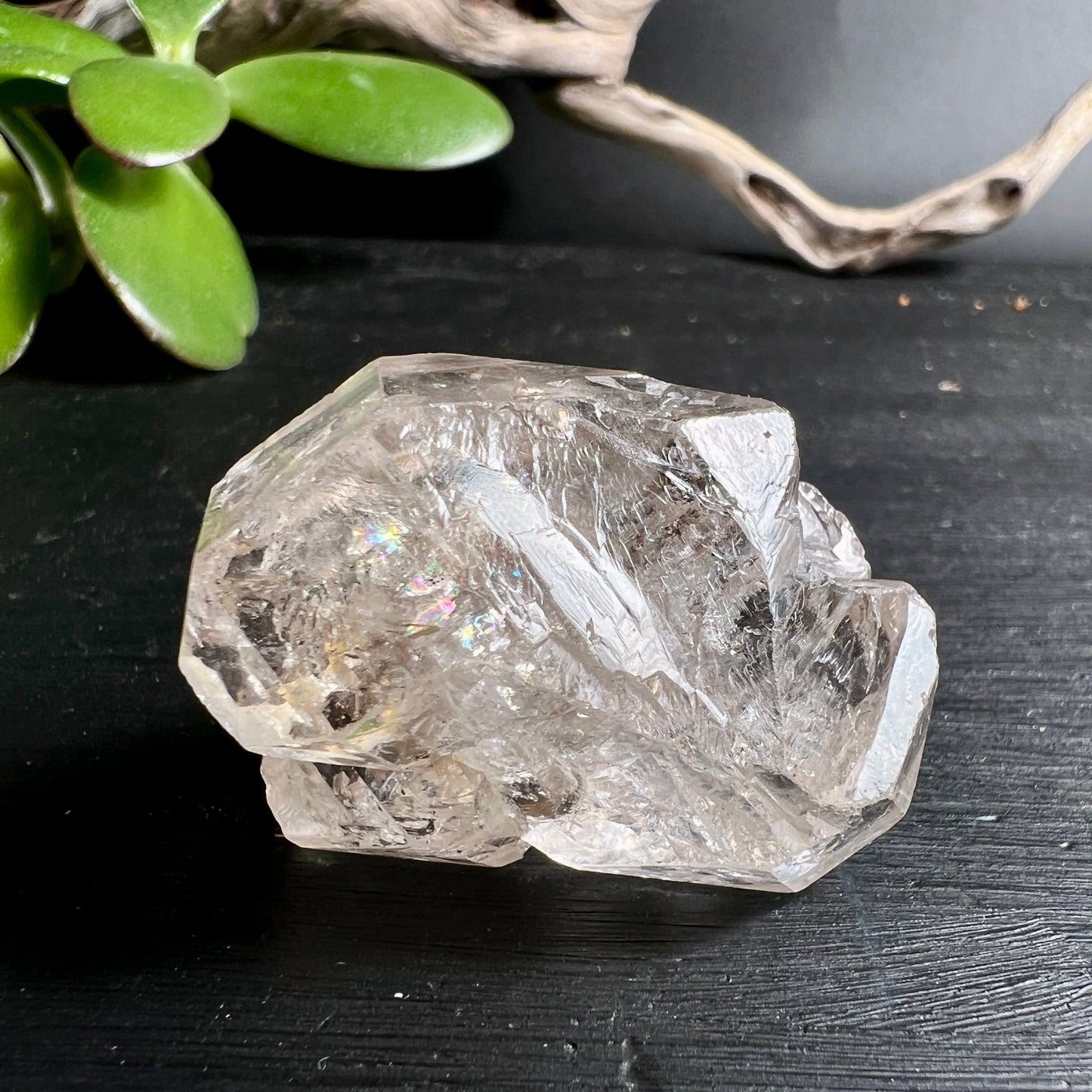 Fensterquarz Pakistan | natürliche Einschlüsse | prismatische Kristallform | Rohstein Mineralien | Happy Minerals