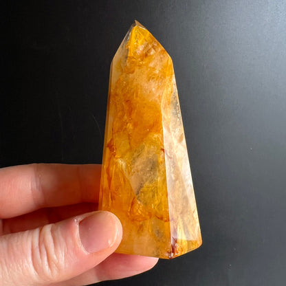 Golden Healer, Limonit Quarz | Ansicht 12 | Happy Minerals