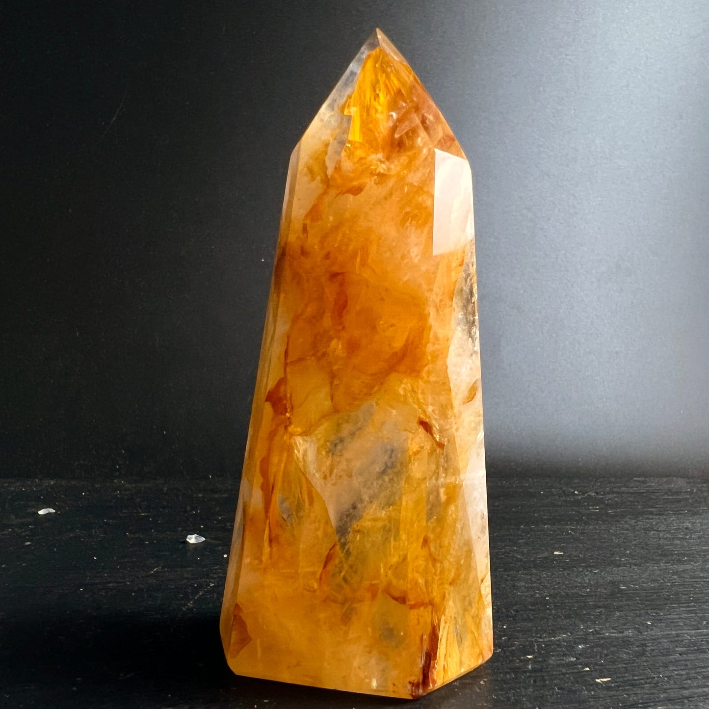 Golden Healer, Limonit Quarz | Ansicht 13 | Happy Minerals