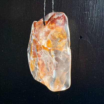 Golden Healer Quarz | intensives Goldgelb | changierende Kristallflächen | Happy Minerals Unikat