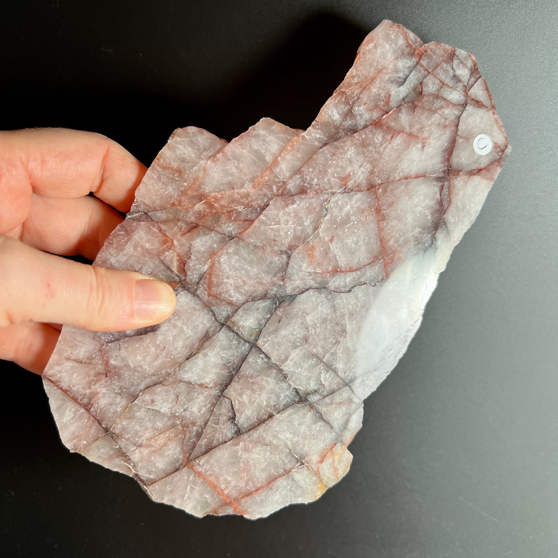 hematoid quarz, feuerquarz | Ansicht 12 | Happy Minerals