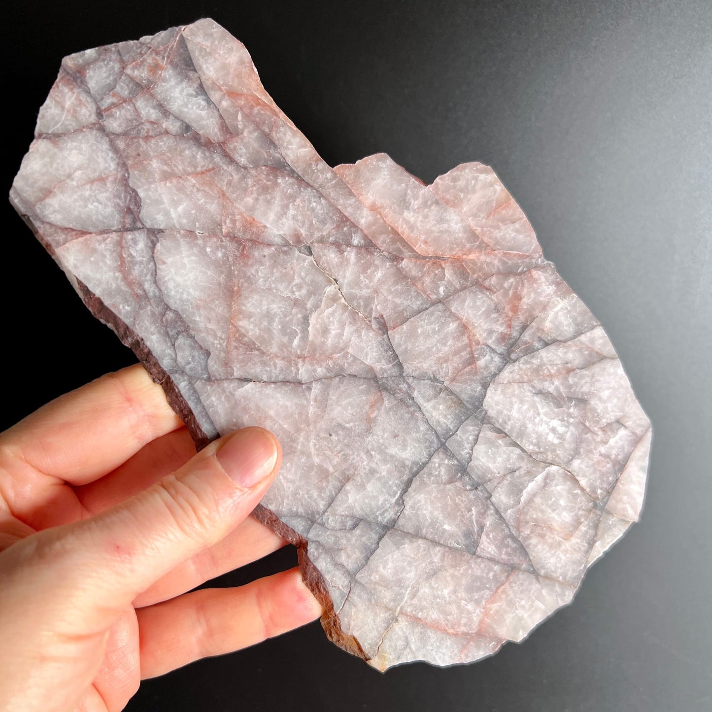 hematoid quarz, feuerquarz | Ansicht 13 | Happy Minerals