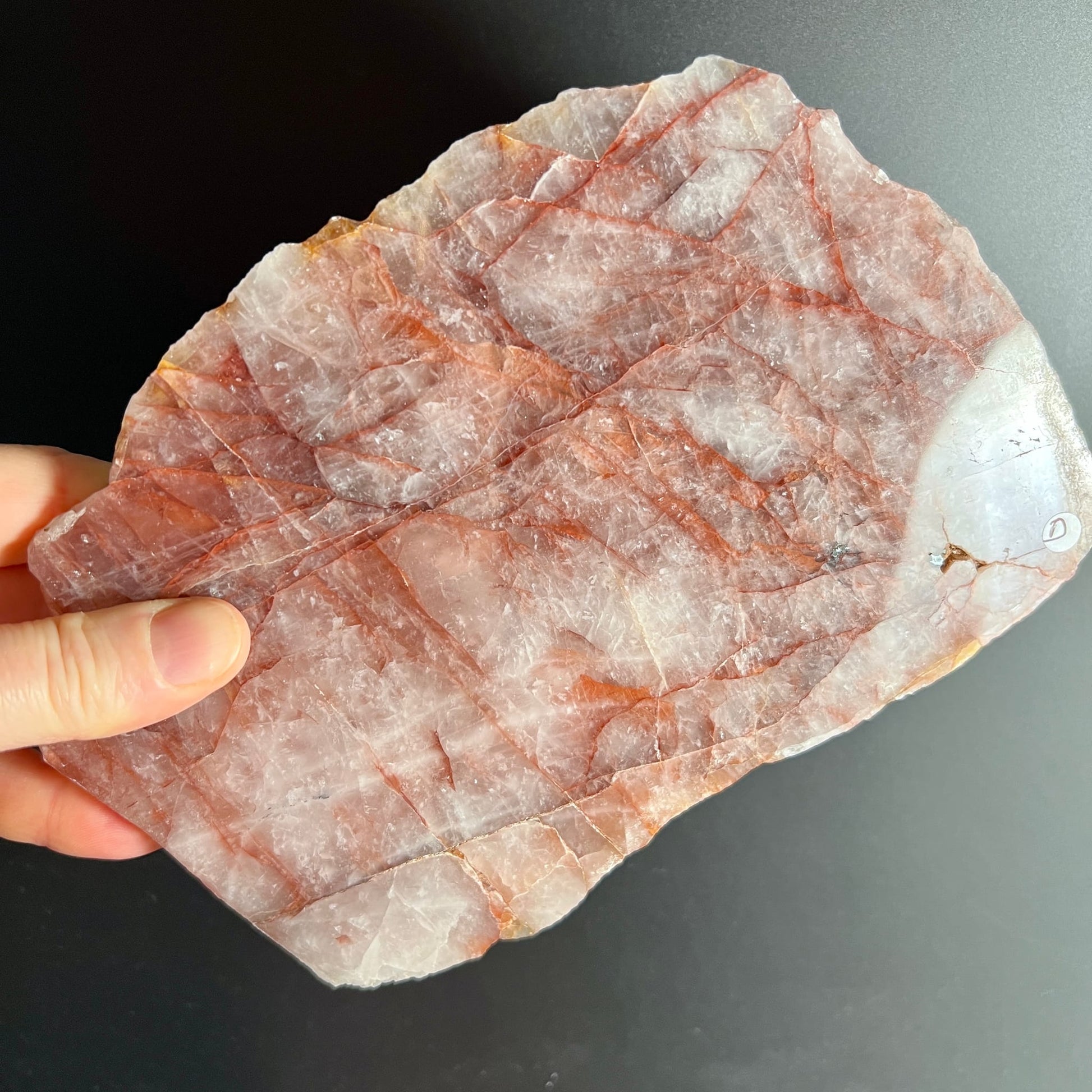 hematoid quarz, feuerquarz | Ansicht 15 | Happy Minerals