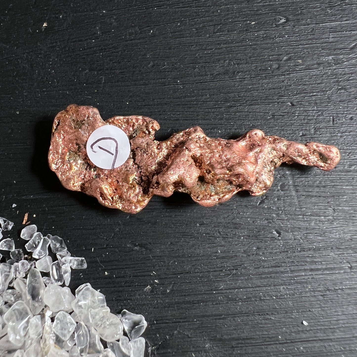 Kupfer, gediegenes Kupfer, Natives Kupfer, Kupfer-Nugget | Ansicht 11 | Happy Minerals
