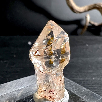 Glühwürmchen Bergkristall Zepter für Meditation und Sammlung | Happy Minerals