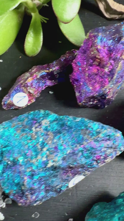 Rough Chalcopyrite Ore 50mm | Rainbow Shimmer for Transformation and Joie de Vivre
