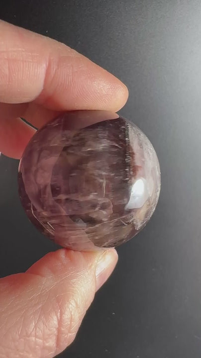 Super Seven Sphère 37mm | Pierre Melody pour une transformation profonde et une clarté spirituelle