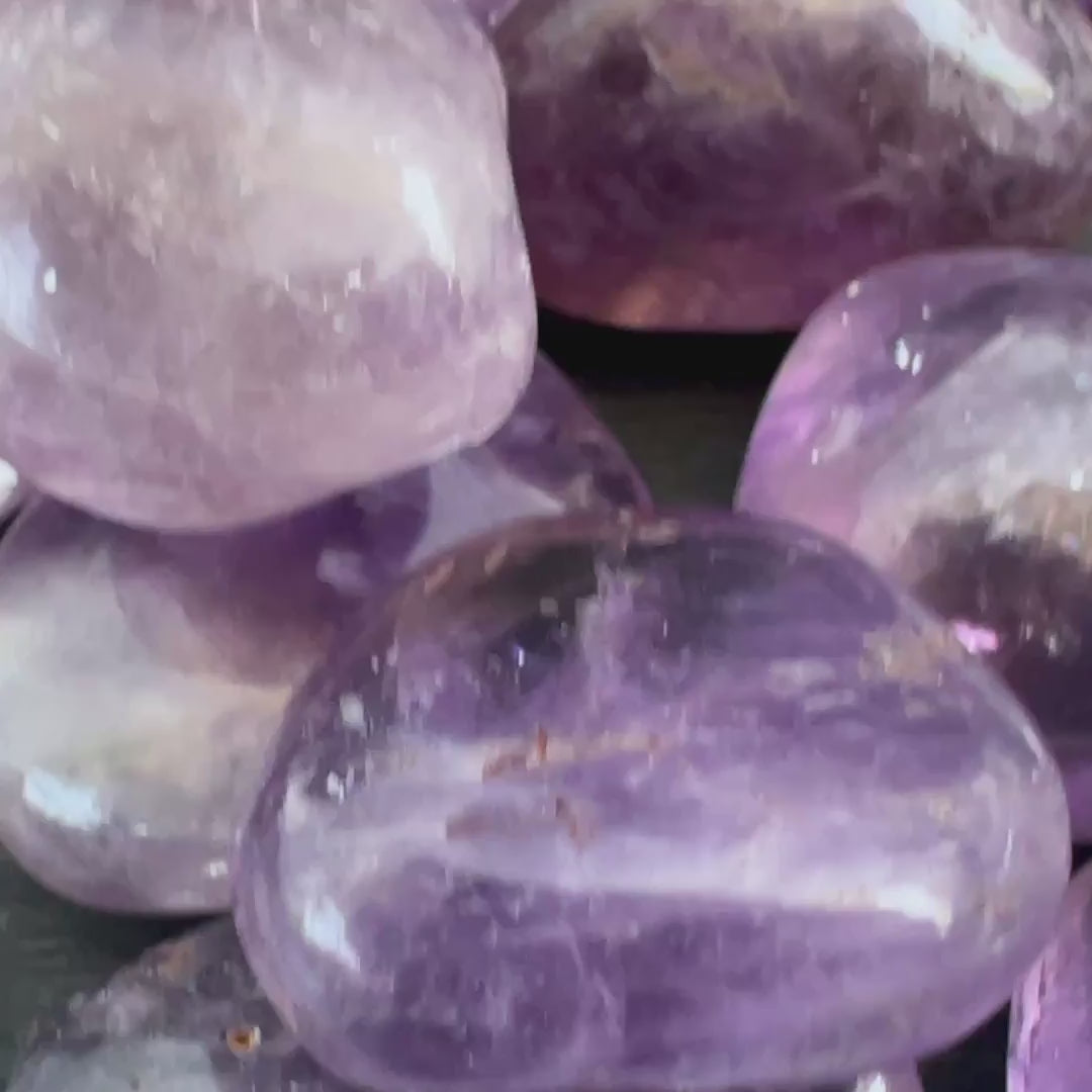 Ametrin Trommelsteine | Happy Minerals