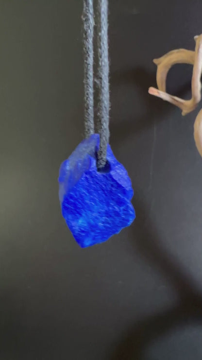 Blauer Lapislazuli Anhänger, AAA Qualität | Happy Minerals