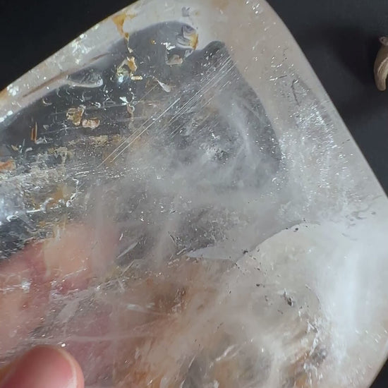 Bergkristallschale für Meditation und Rituale, Unikat | Happy Minerals