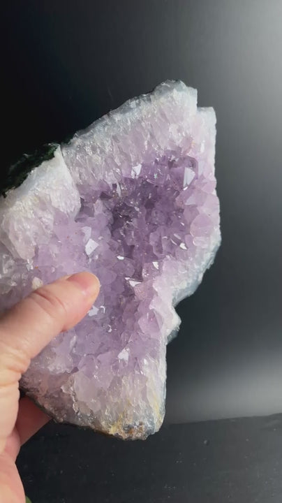 Amethyst Geode Rough Stone 18cm | Haven of Peace and Spiritual Clarity