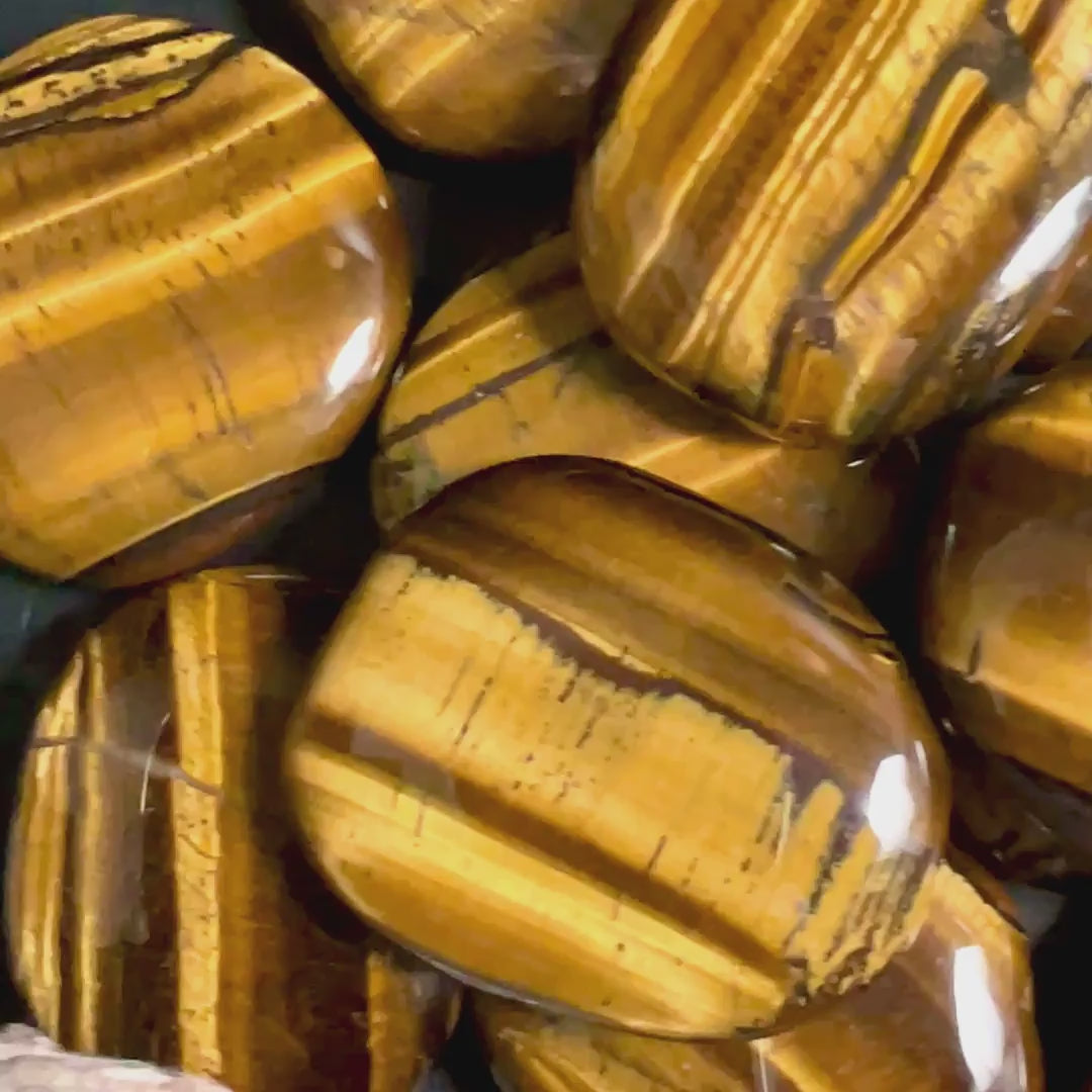 Tigerauge Handschmeichler AAA Qualität | Happy Minerals