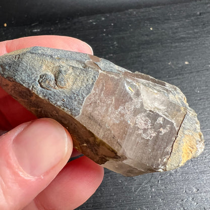 Rauchquarz Kristallflächen | braune Transparenz | natürliche Kanten | Italien | Happy Minerals