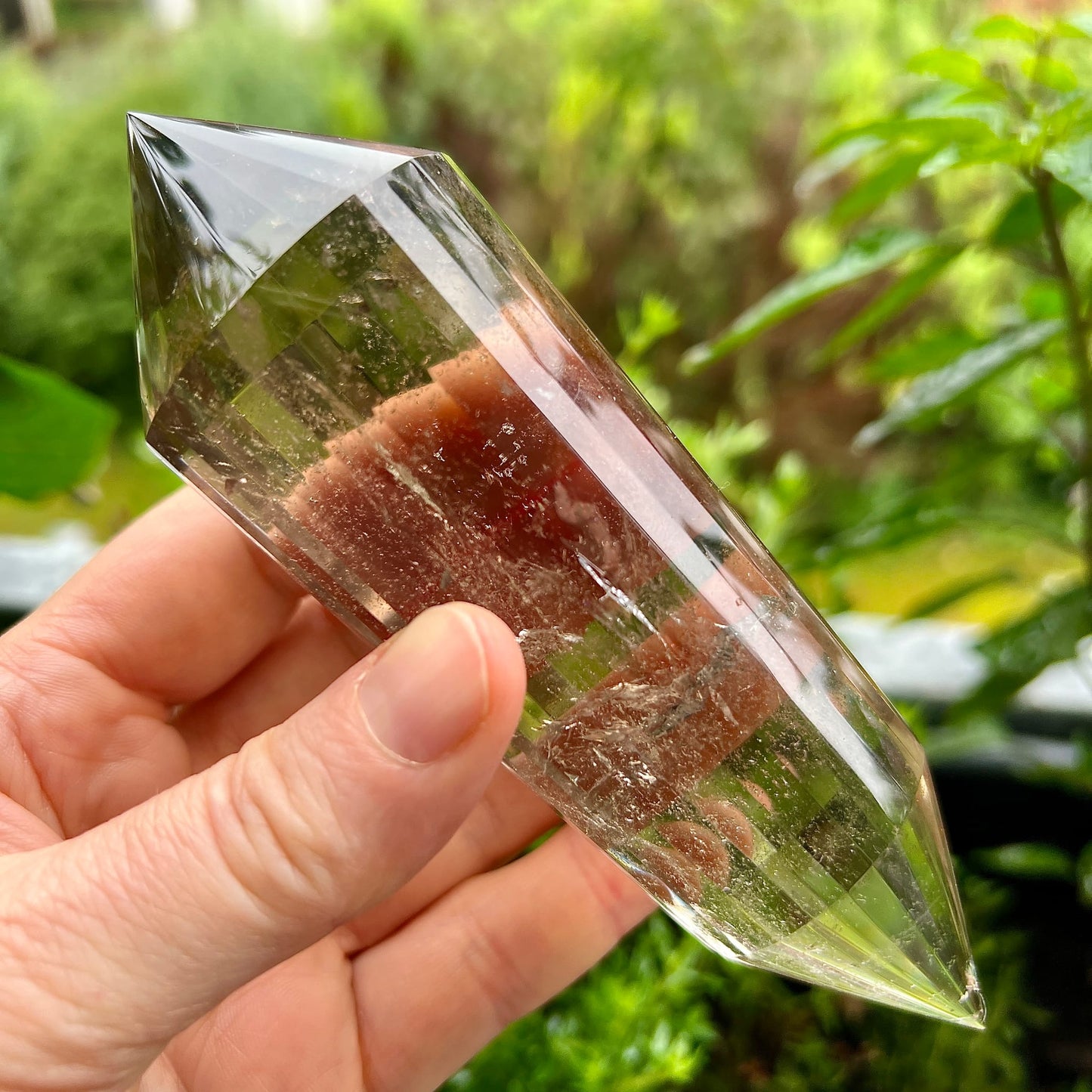 Rauchquarz mit metallständer | Ansicht 11 | Happy Minerals