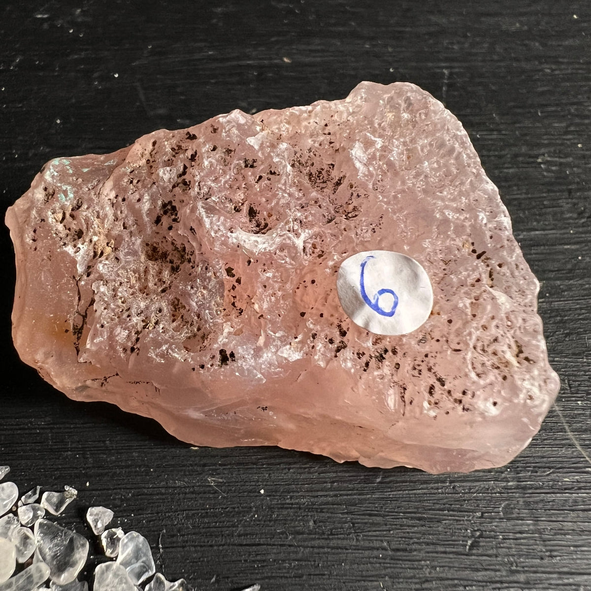 rosa chalcedon | Ansicht 17 | Happy Minerals