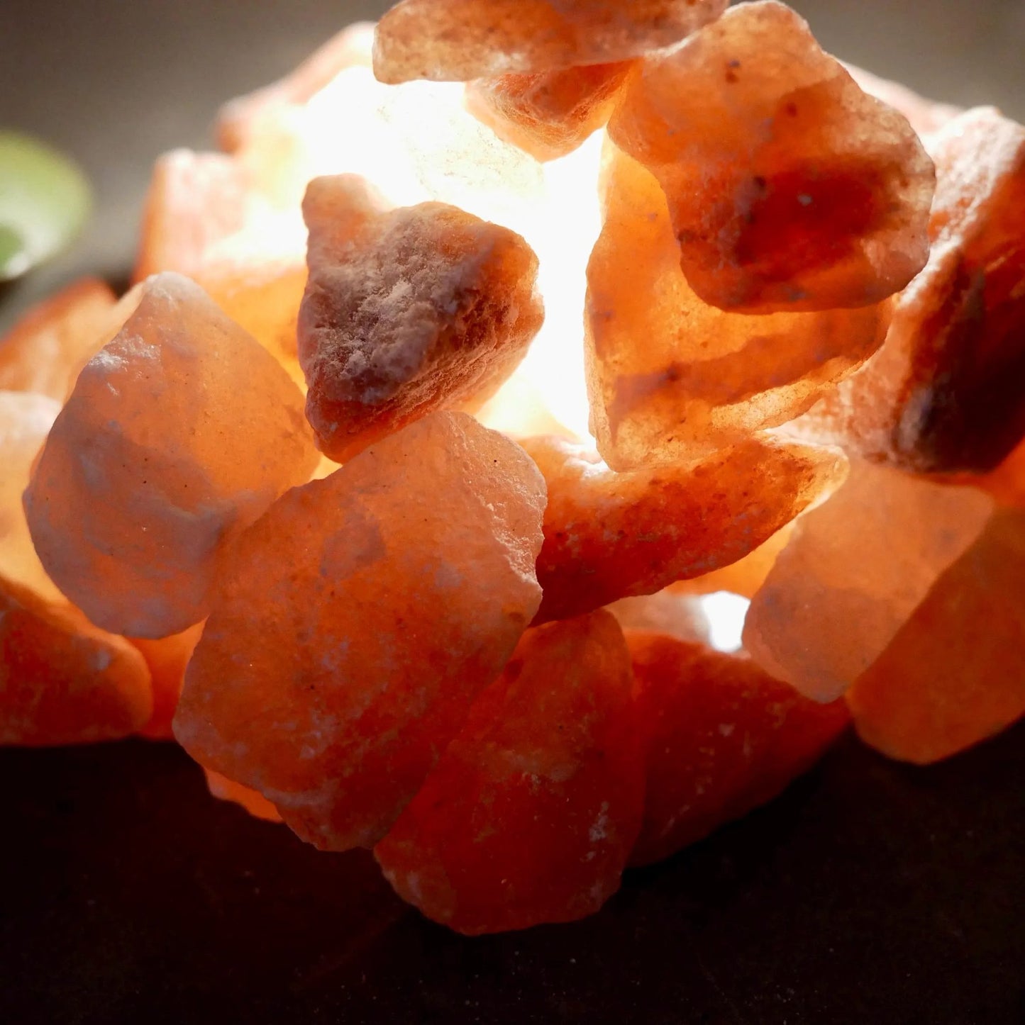 Salz Kristall transparent | Leuchtende Struktur | Pakistan Mineralien | Rohstein Brocken | Happy Minerals