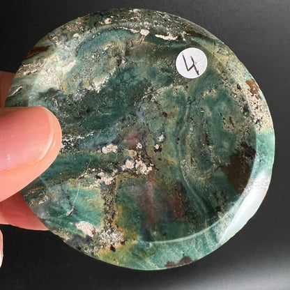 Sea Jasper, Orbicular Jaspis, Chalcedon Jaspis | Ansicht 13 | Happy Minerals