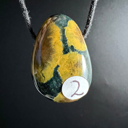 Sea Jasper/Orbicular Jaspis aus Madagaskar | Ansicht 4 | Happy Minerals