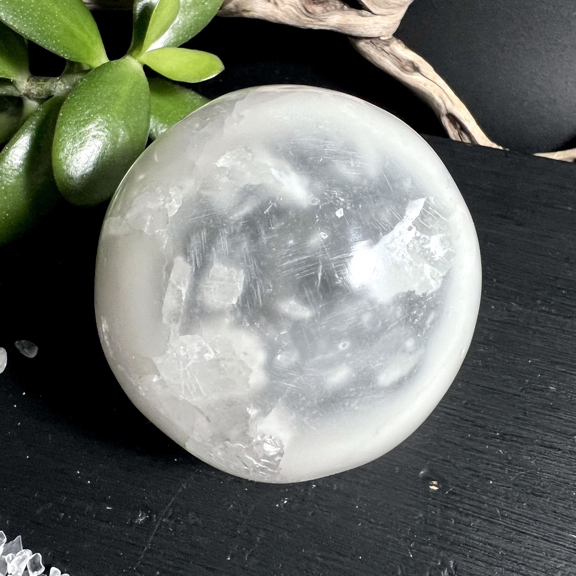 Selenitkugel 6cm Marokko